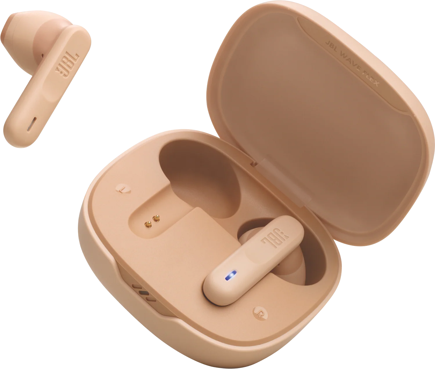 JBL Wave Flex Earbuds - Beige