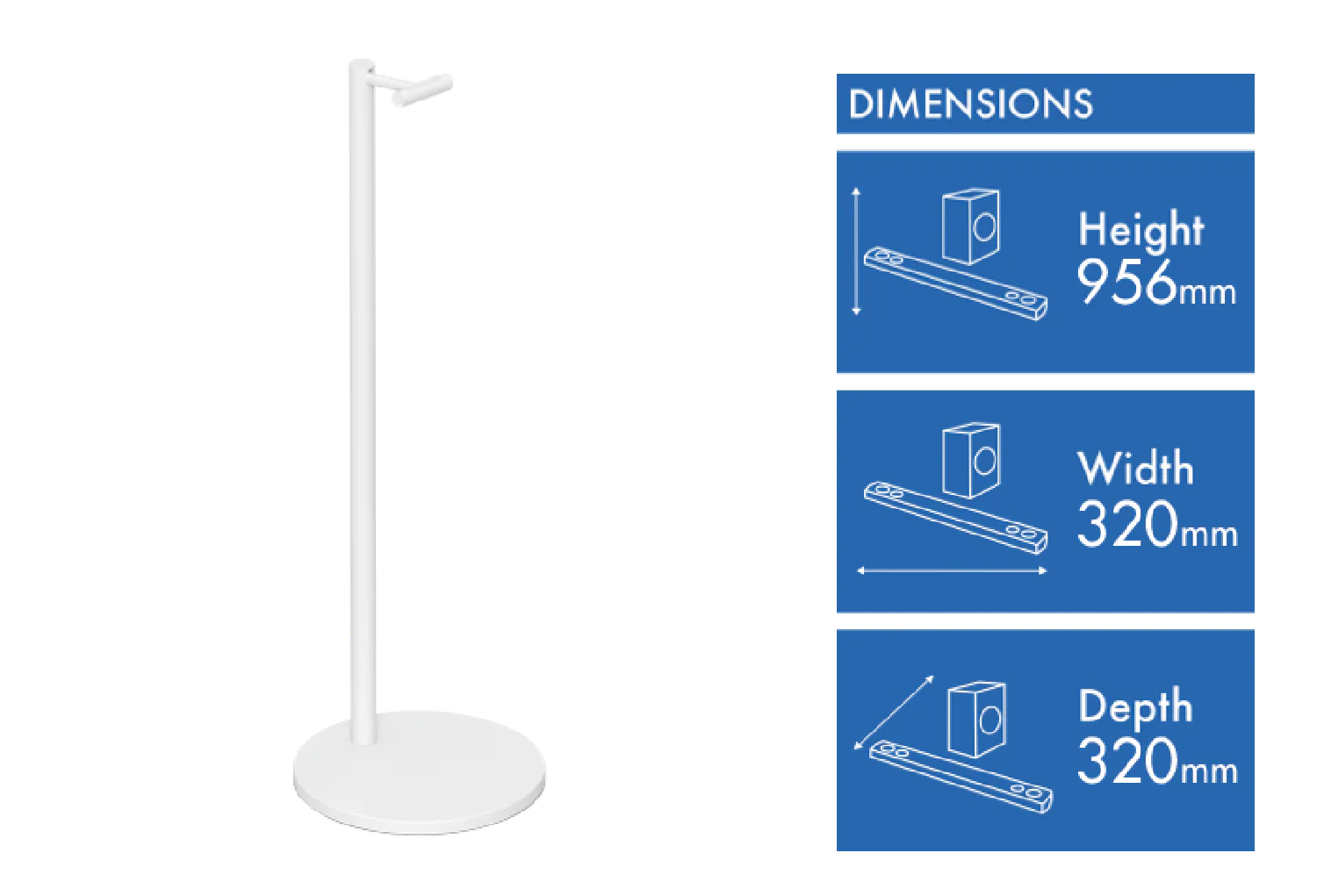 Sonos Era 300 Stand - White