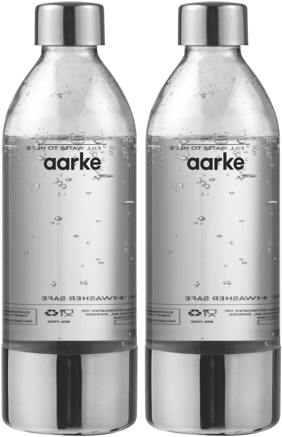 aarke PET Water Bottle 2 Pack