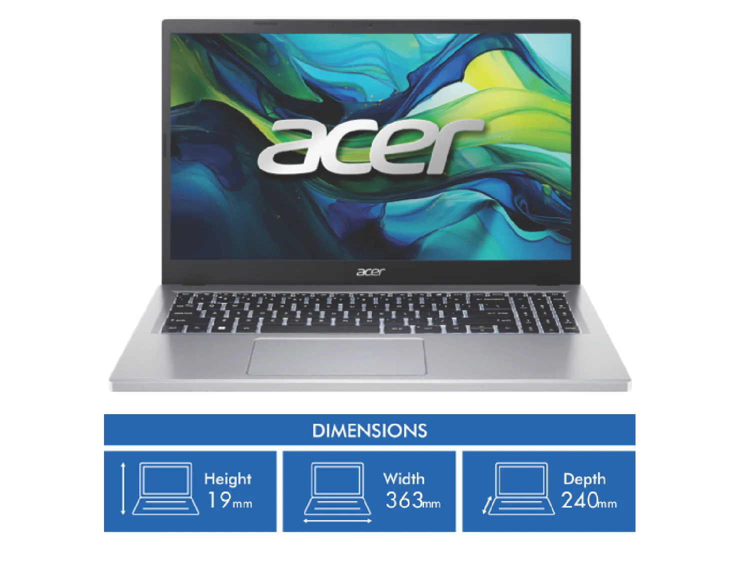 Acer Aspire GO 15" i3 8GB 512GB Laptop