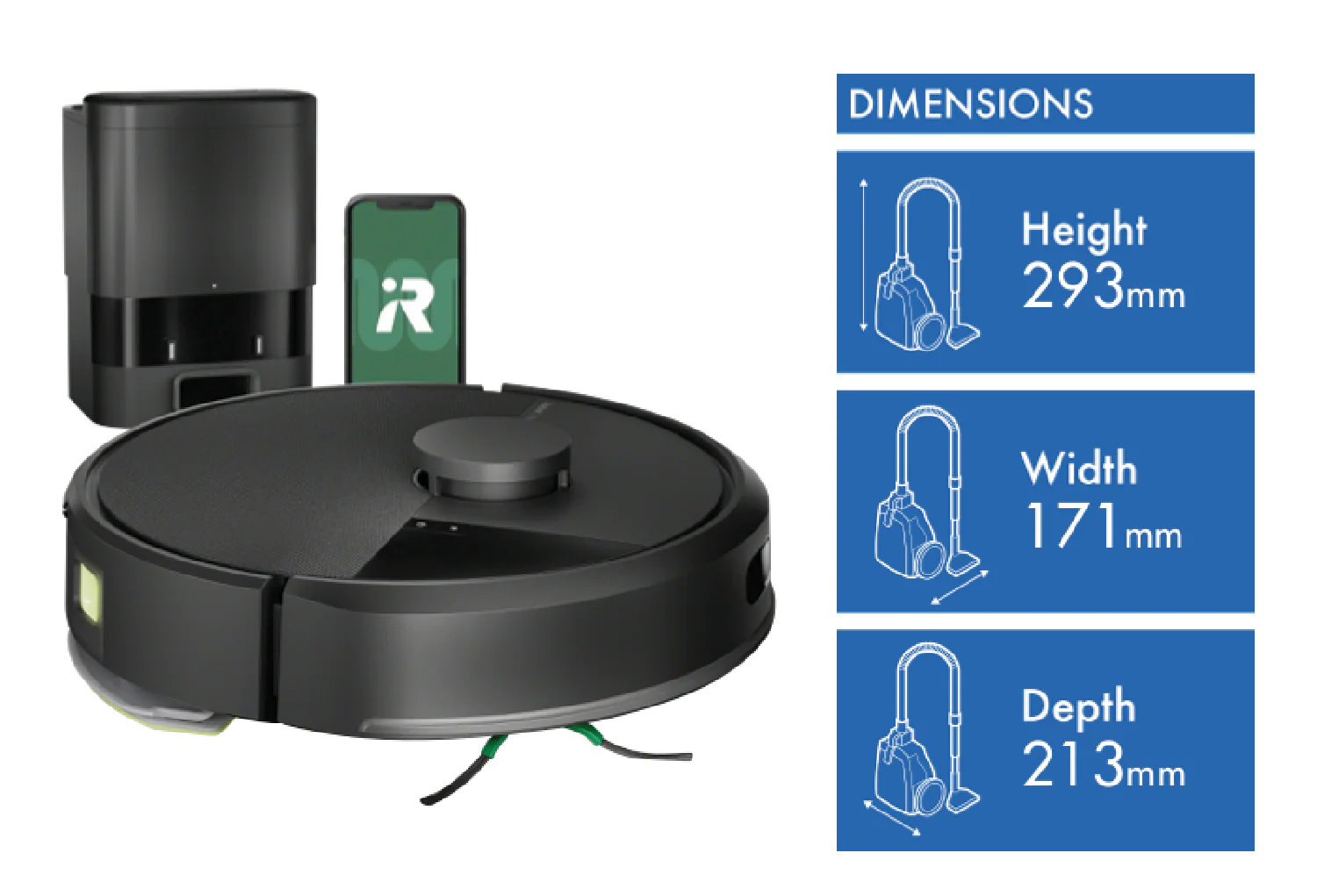 iRobot Roomba 105 Combo Robot Vacuum + Auto Empty Dock