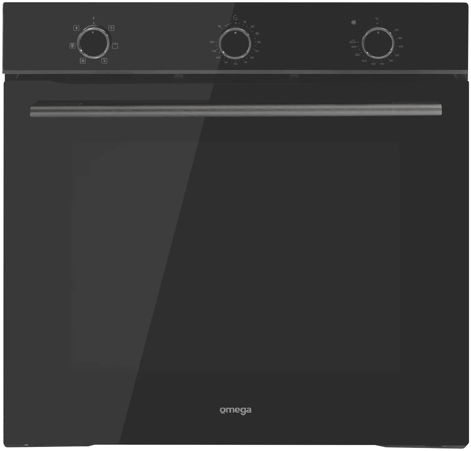 3019-omega-60cm-6-function-electric-oven-midnight-1.webp Omega 60cm 6 Function Electric Oven - Midnight