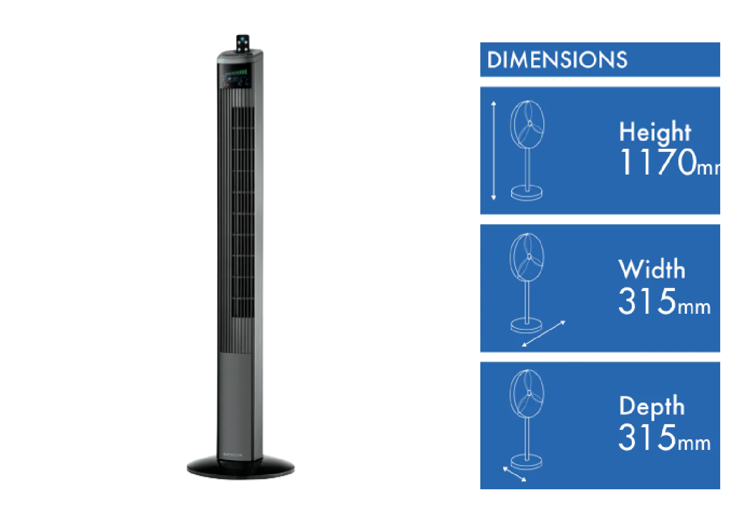 3269-kambrook-116cm-arctic-led-display-tower-fan-2.webp Kambrook 116cm Arctic LED Display Tower Fan