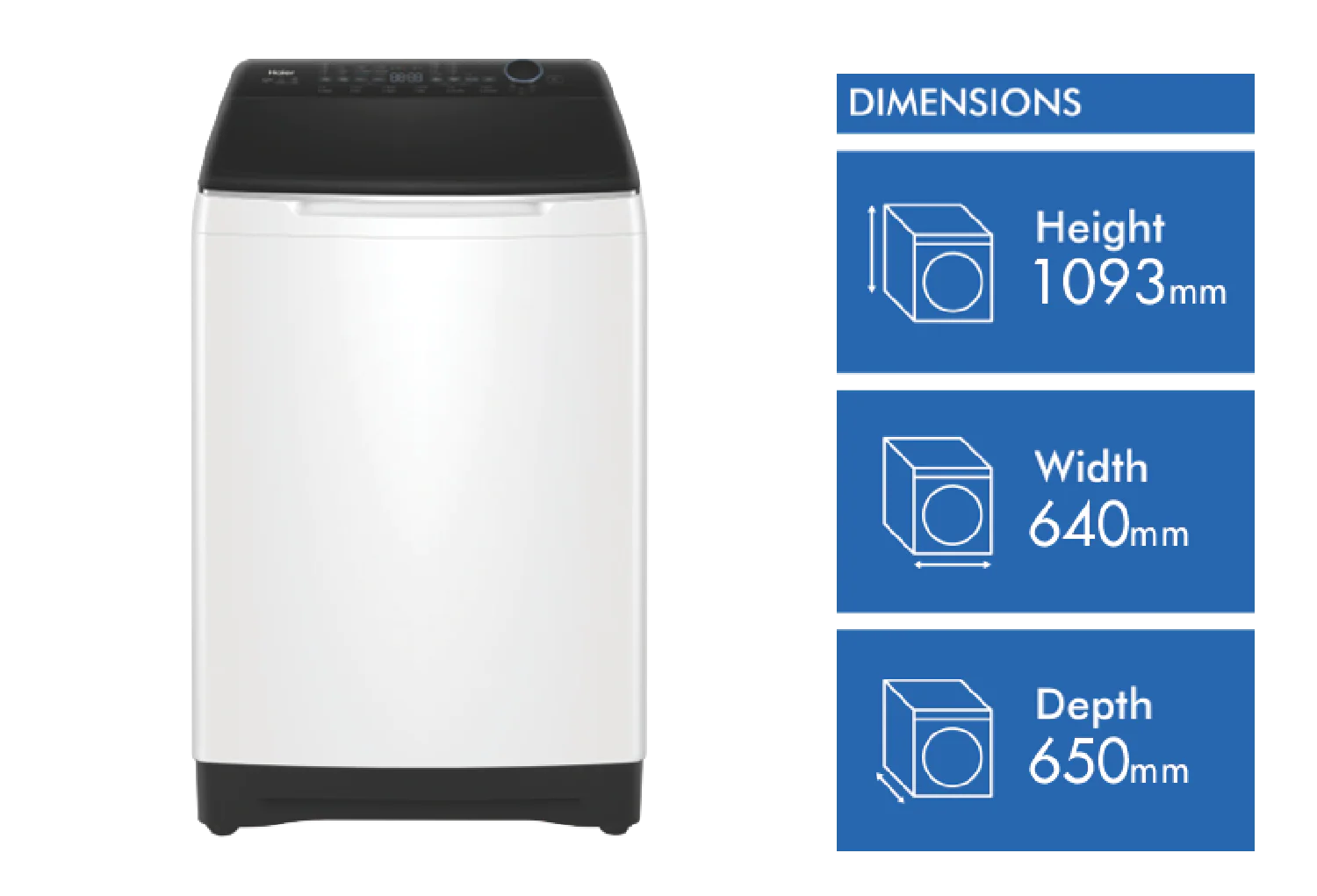 Haier 12kg Top Load Washer