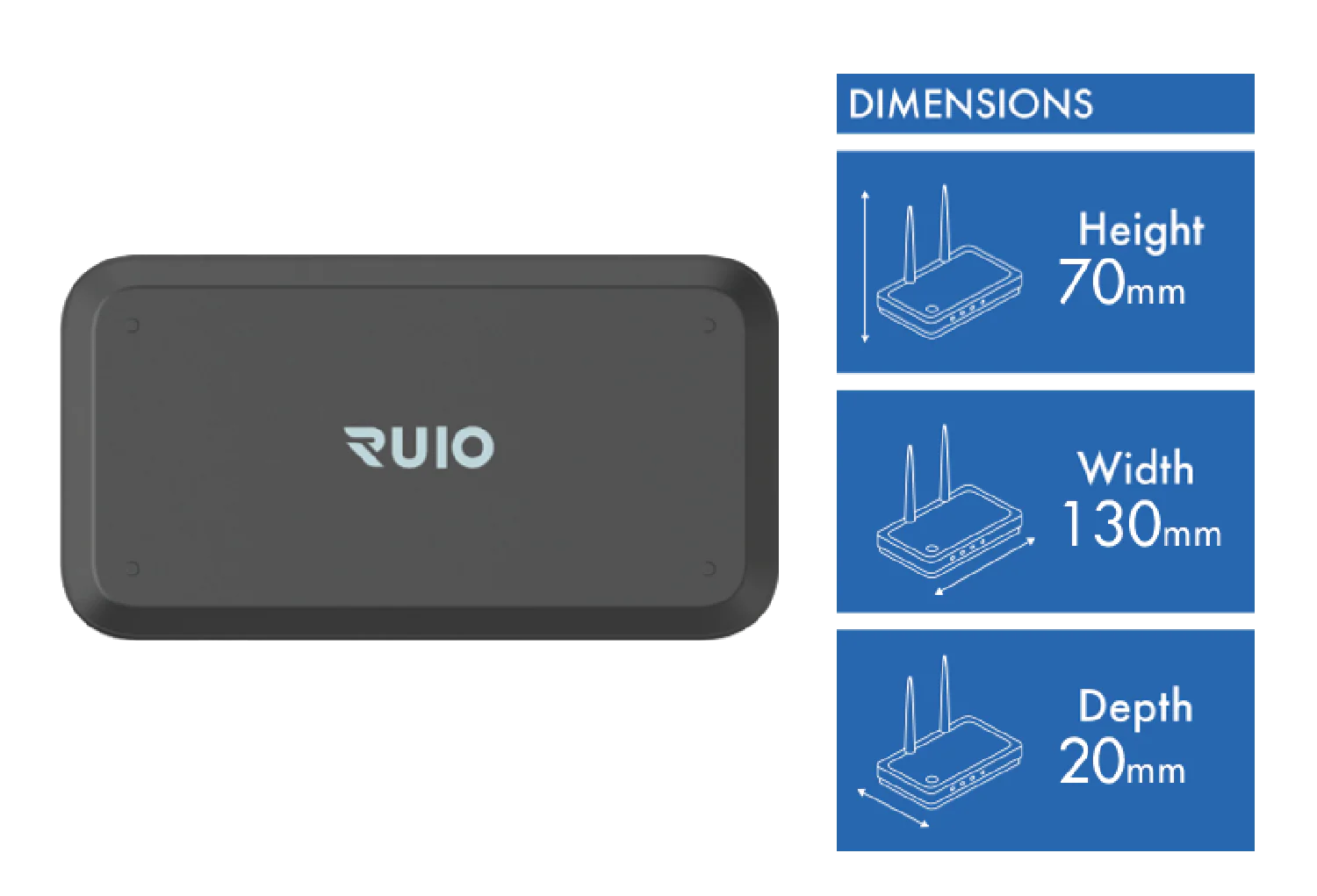 RUIO MiFi M23 PRO 5G