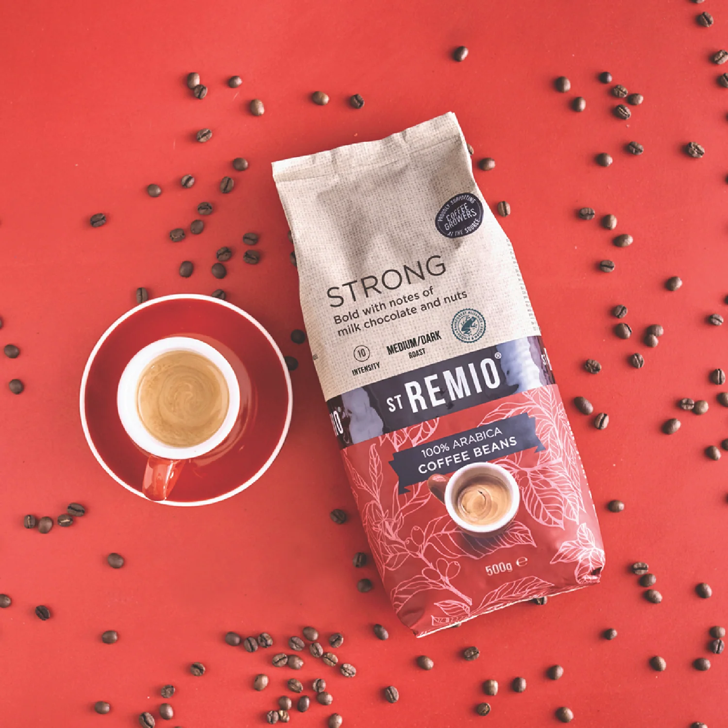 St Remio Strong Blend Beans 500g