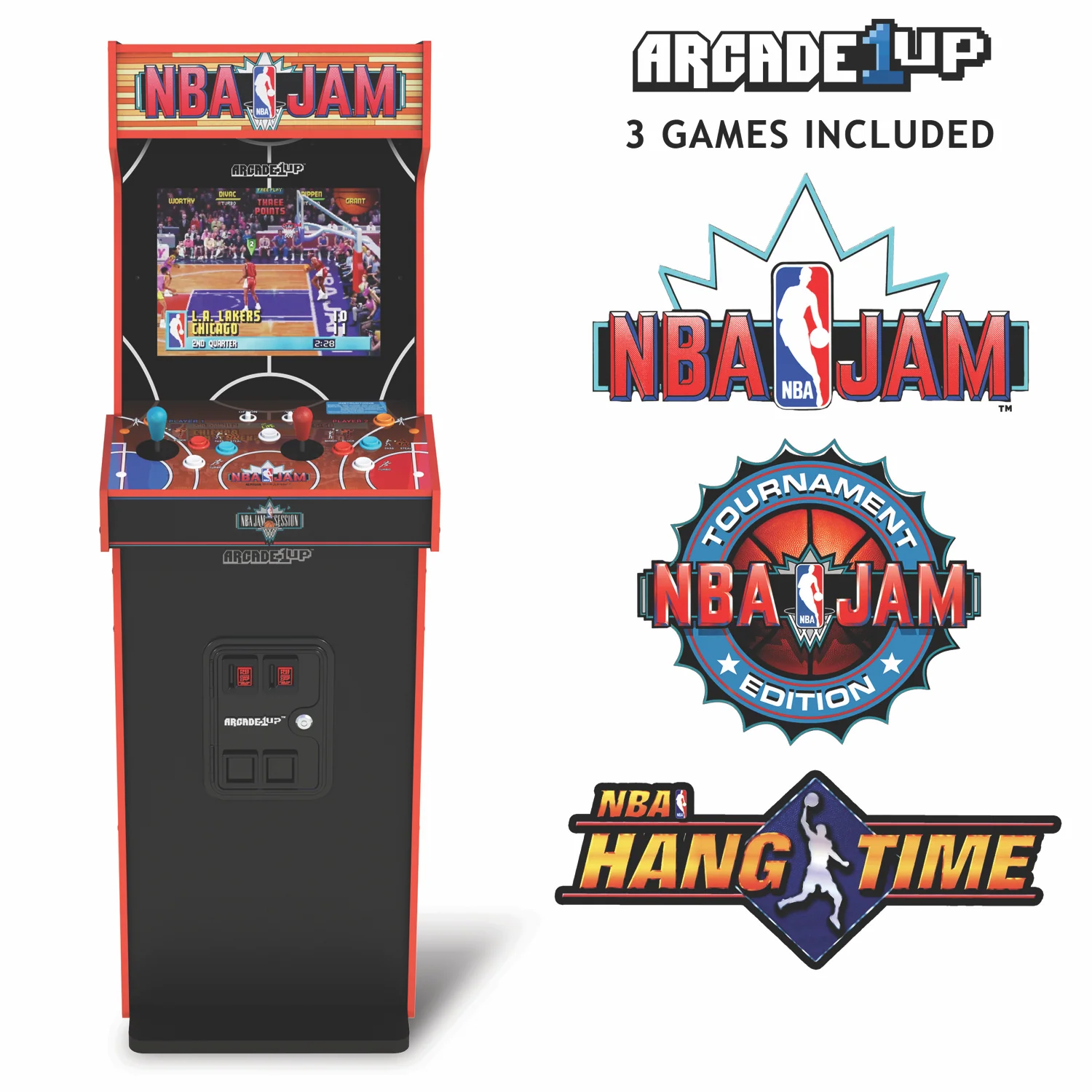 Arcade1Up NBA JAM Deluxe 2 Player Arcade Machine